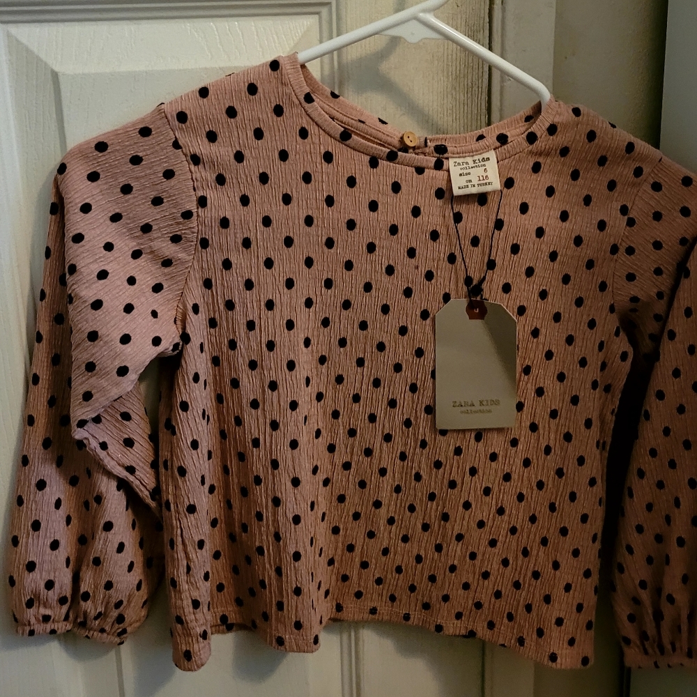 Zara girls long sleeve